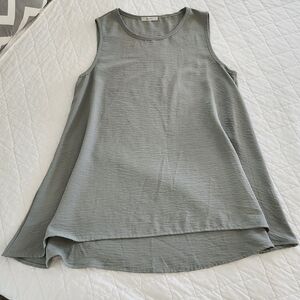 JODIFL Sage Green Women's Sleeveless Blouse